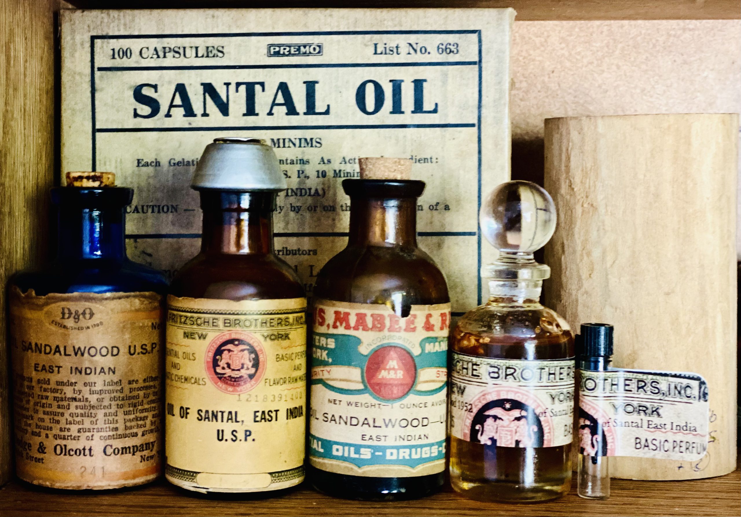 Sandalwood Essential Oil Vintage 1952 - Essential Oil Apothecary