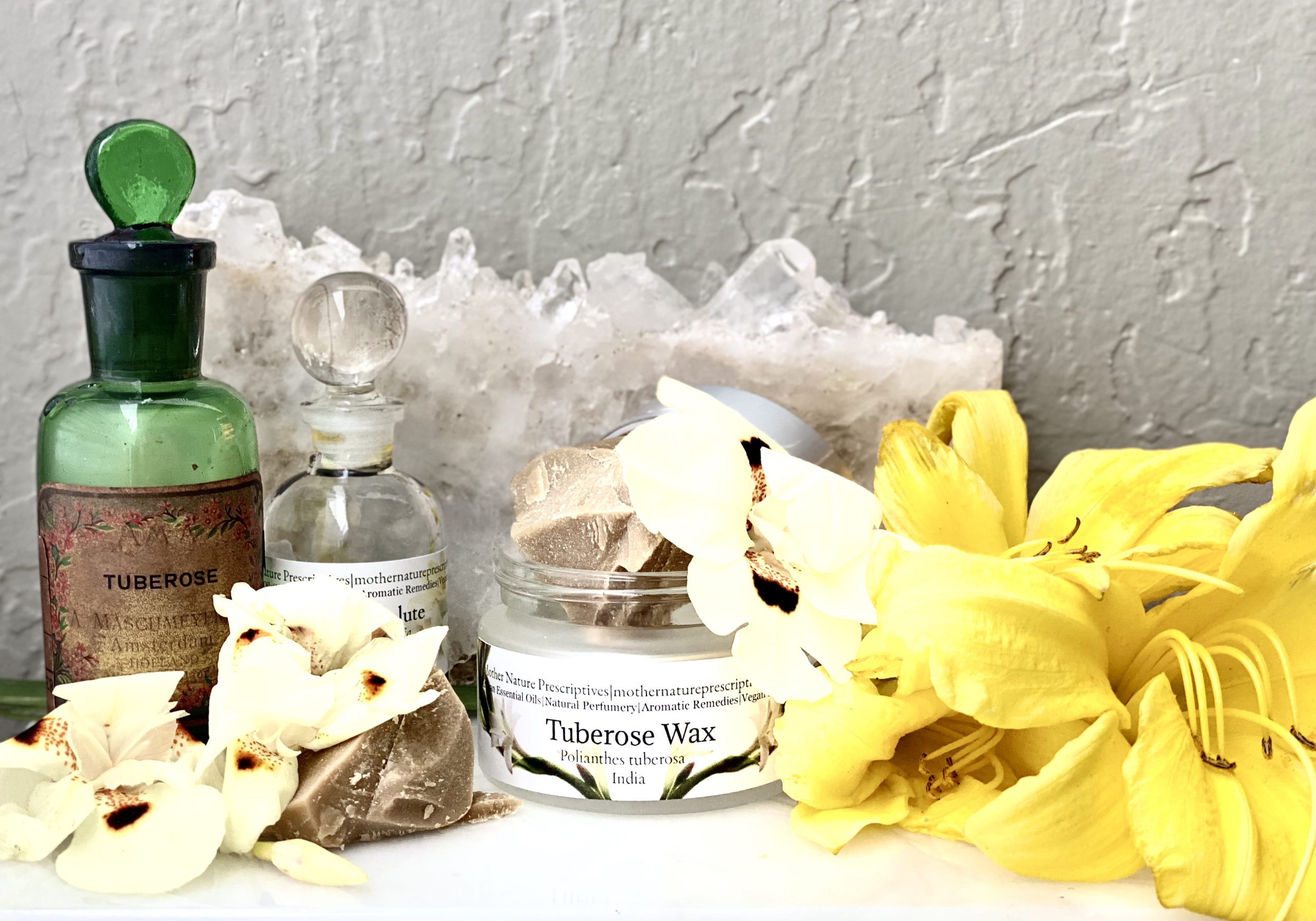 Tuberose Floral Wax - Essential Oil Apothecary